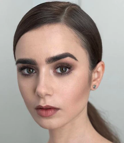 Close-up of defined, full eyebrows showing natural growth and healthy brow shape — symbolizing eyebrow care and hair health