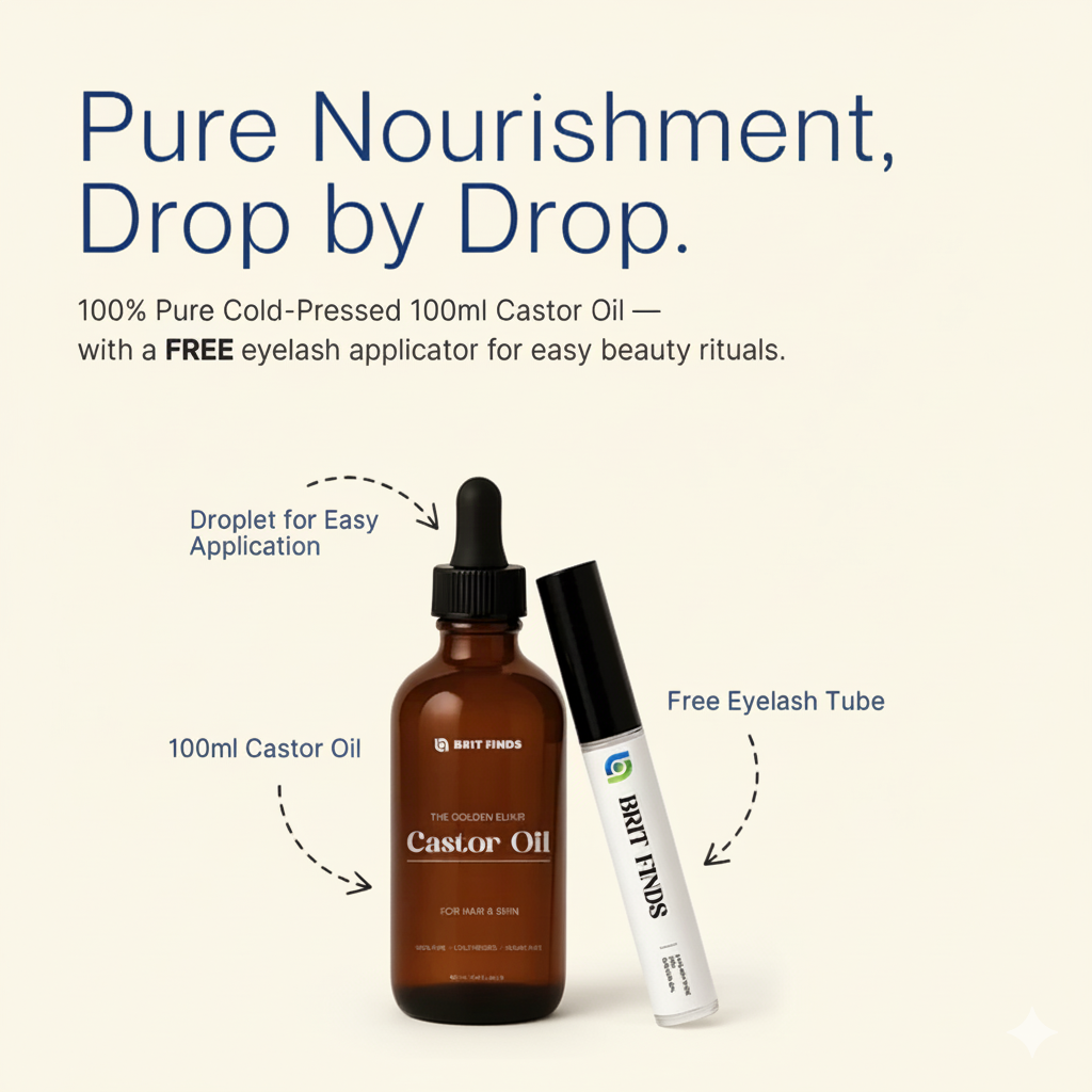 Brit Finds Castor Oil – 100ml