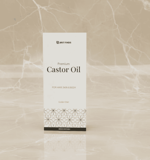 Castor Oil for Hair, Skin & Body 200ml Box
