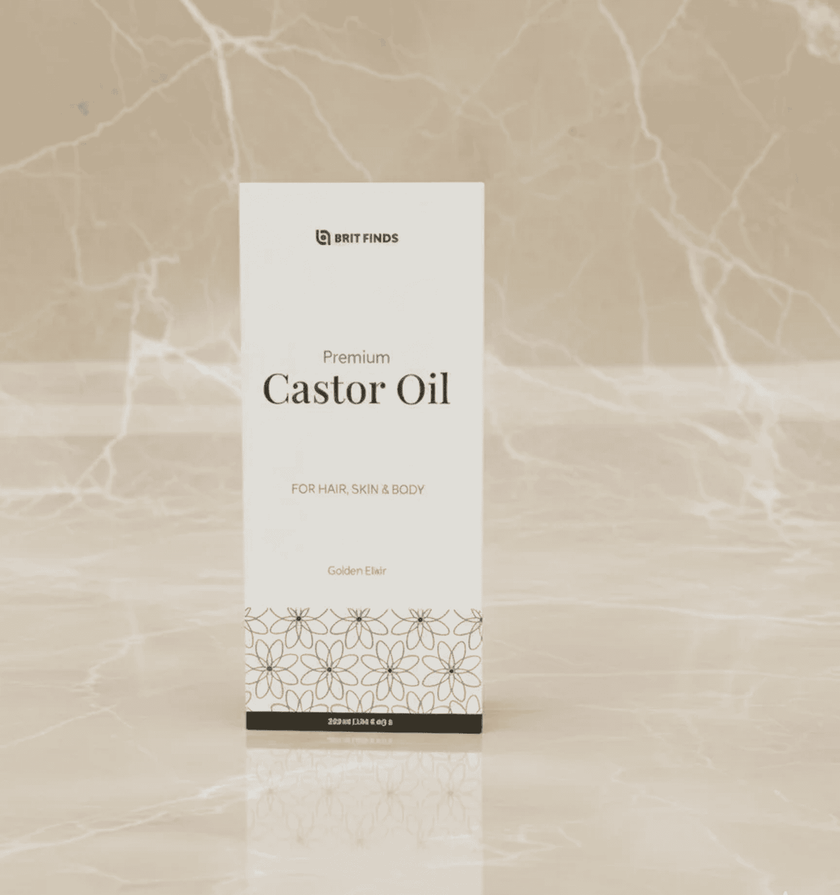 Castor Oil for Hair, Skin & Body 200ml Box