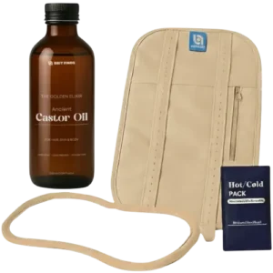 castor oil wrap kit